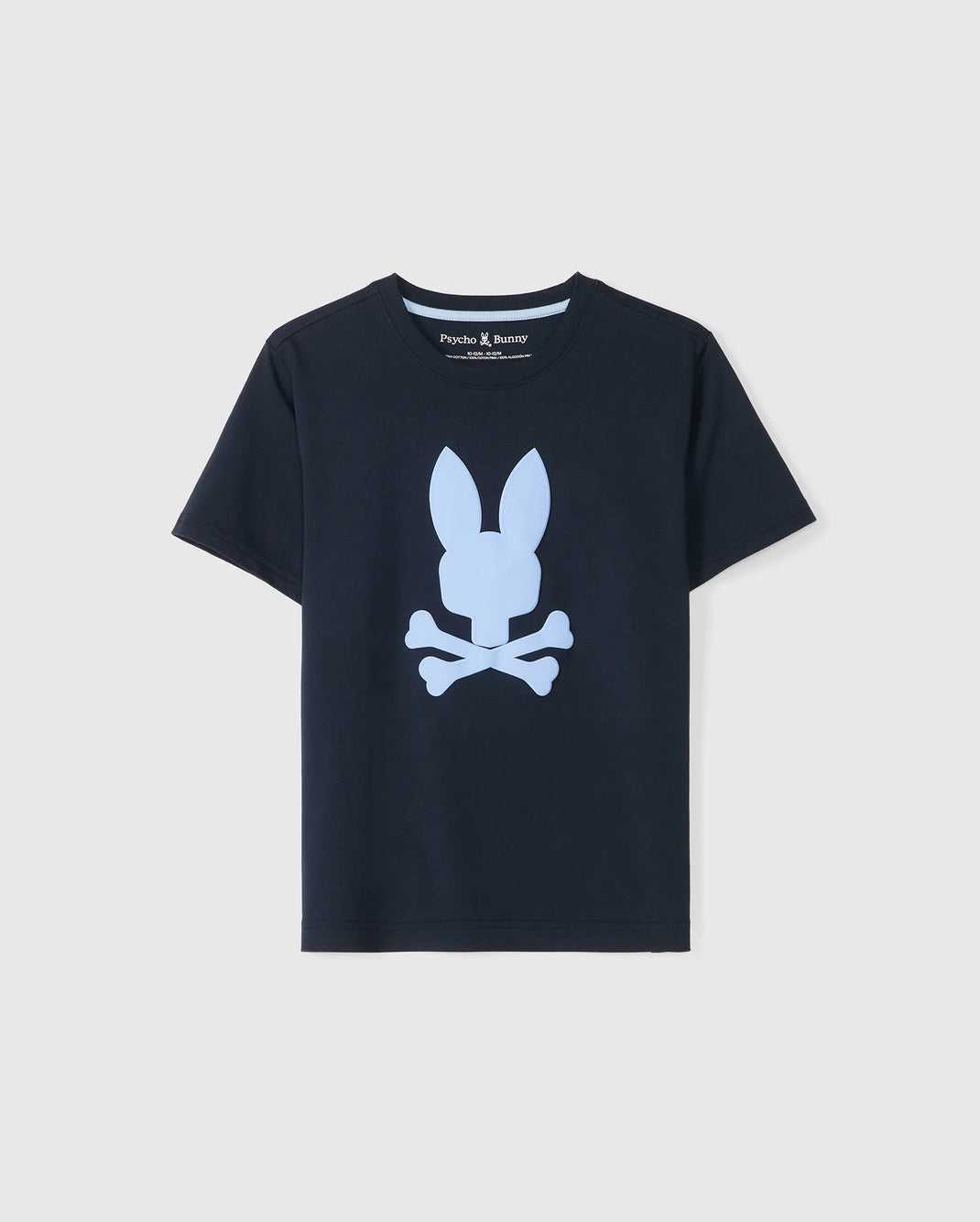 Polos Psycho Bunny Houston Graphic Tee Bleu Marine Enfant | VKJ-46606834